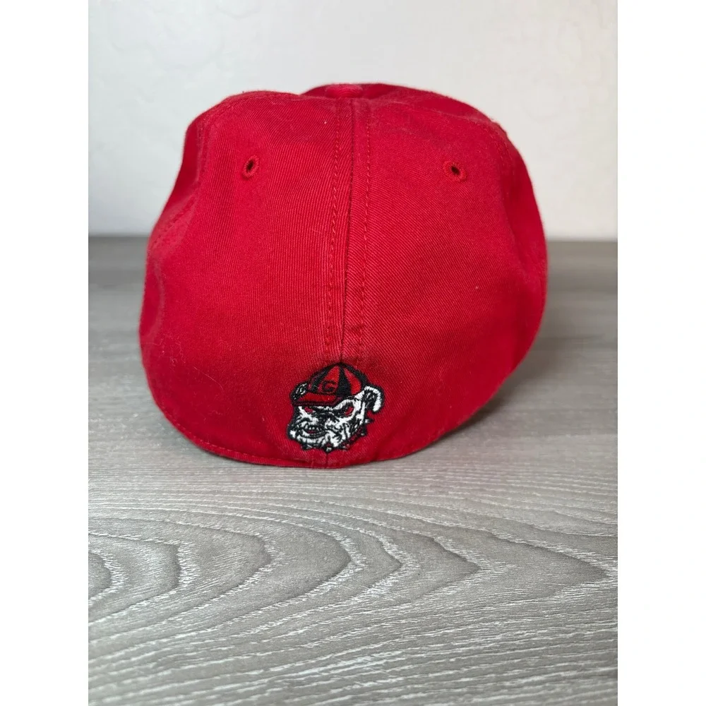 Georgia‎ Bulldogs 47 Brand Franchise Hat Red Mens Large Fitted NCAA G Logo Cap
